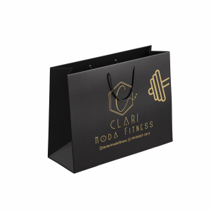 Sacola de Papel 35x25cm - Impressão Serigráfica 1 Cor Papel Offset 150gr 35x25    